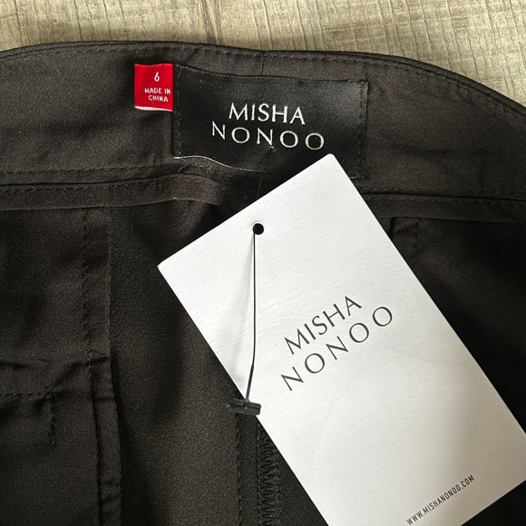 NEW with TAGS Misha Nonoo Straight Leg Pants (size 6) - Picture 8 of 13